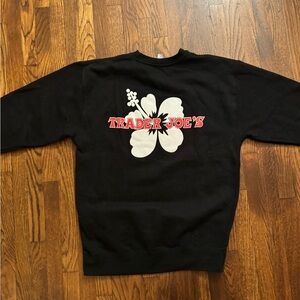 Trader Joe’s black sweatshirt size medium
